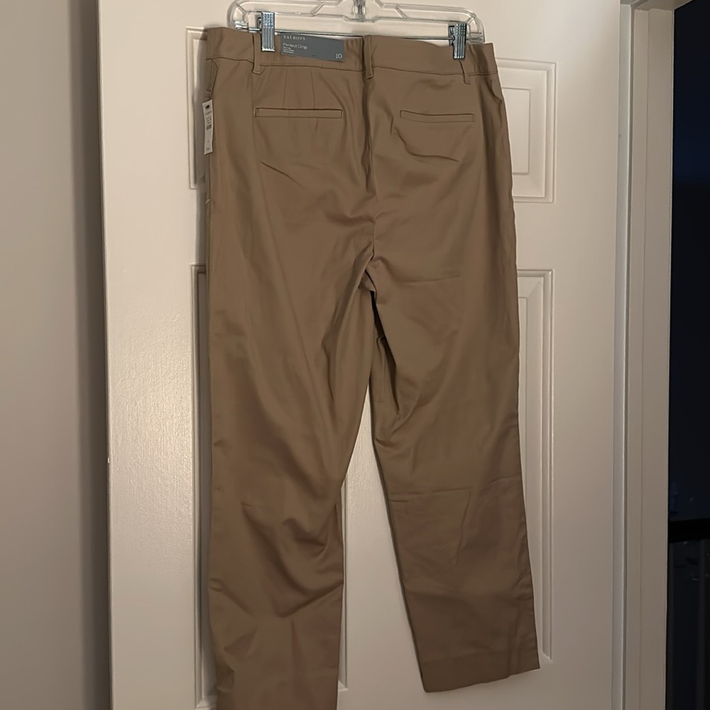 New with tags Talbots perfect crop pants size 10 - Picture 2 of 3